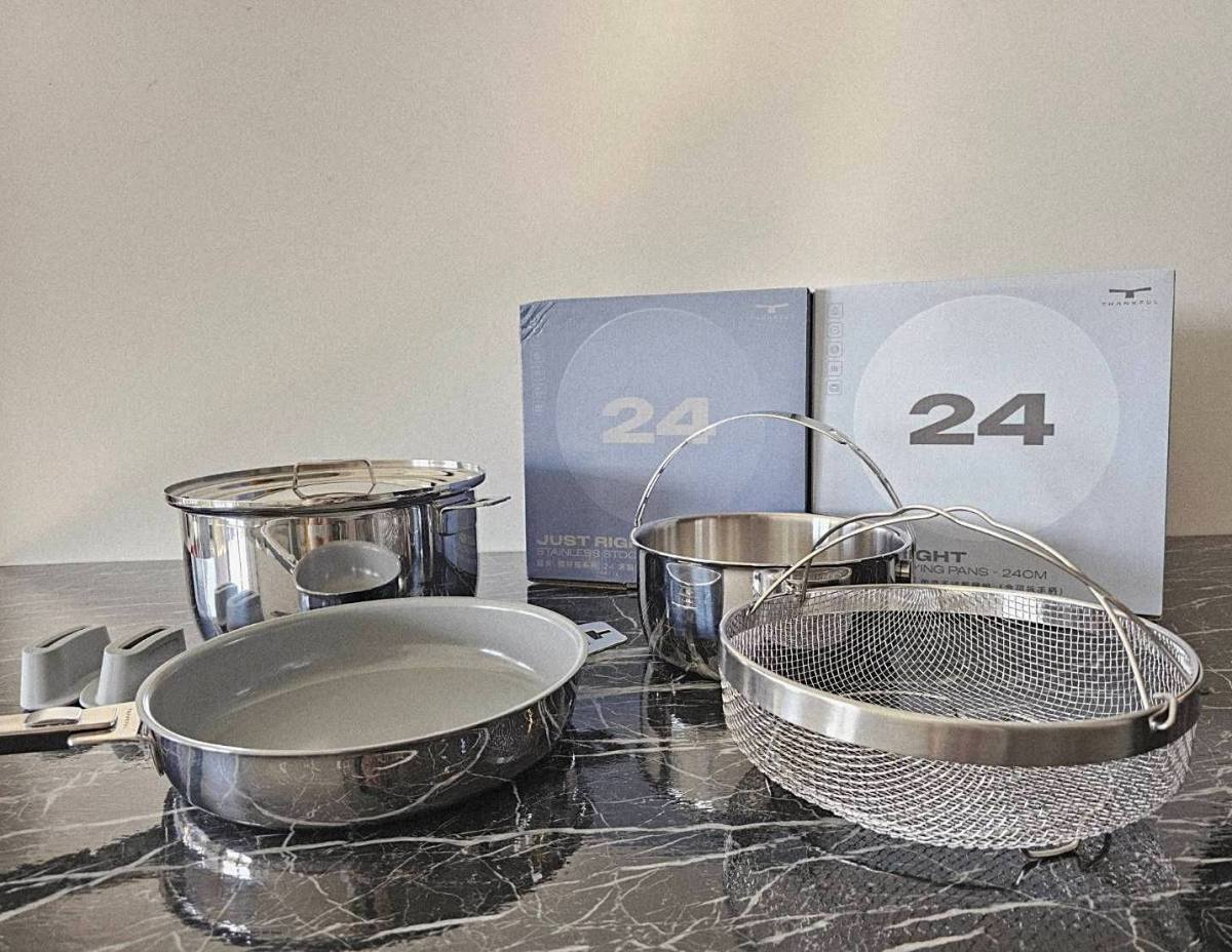 膳夫鋼好鍋-全能 3 件組:24cm 煎鍋+雙湯鍋 (20/24cm),煎、煮、燉全包辦!廚房神隊友一次到位! - 第18張圖 膳夫鋼好鍋-全能 3 件組:24cm 煎鍋+雙湯鍋 (20/24cm),煎、煮、燉全包辦!廚房神隊友一次到位!