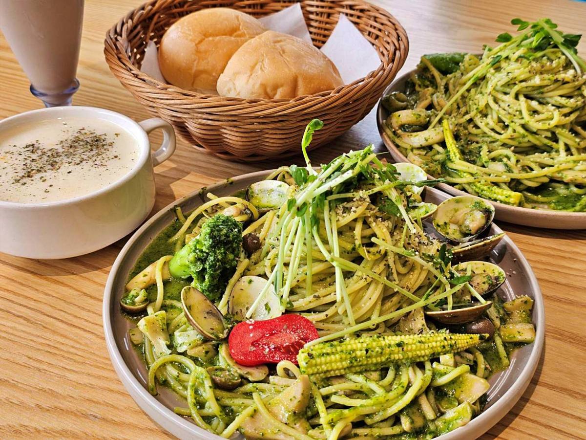 【高雄美食】義朵朵Pasta插旗高雄!屏東傳說中的平價義大利麵,料多實在、奶茶系裝潢超好拍! - 第6張圖 【高雄美食】義朵朵Pasta插旗高雄!屏東傳說中的平價義大利麵,料多實在、奶茶系裝潢超好拍!